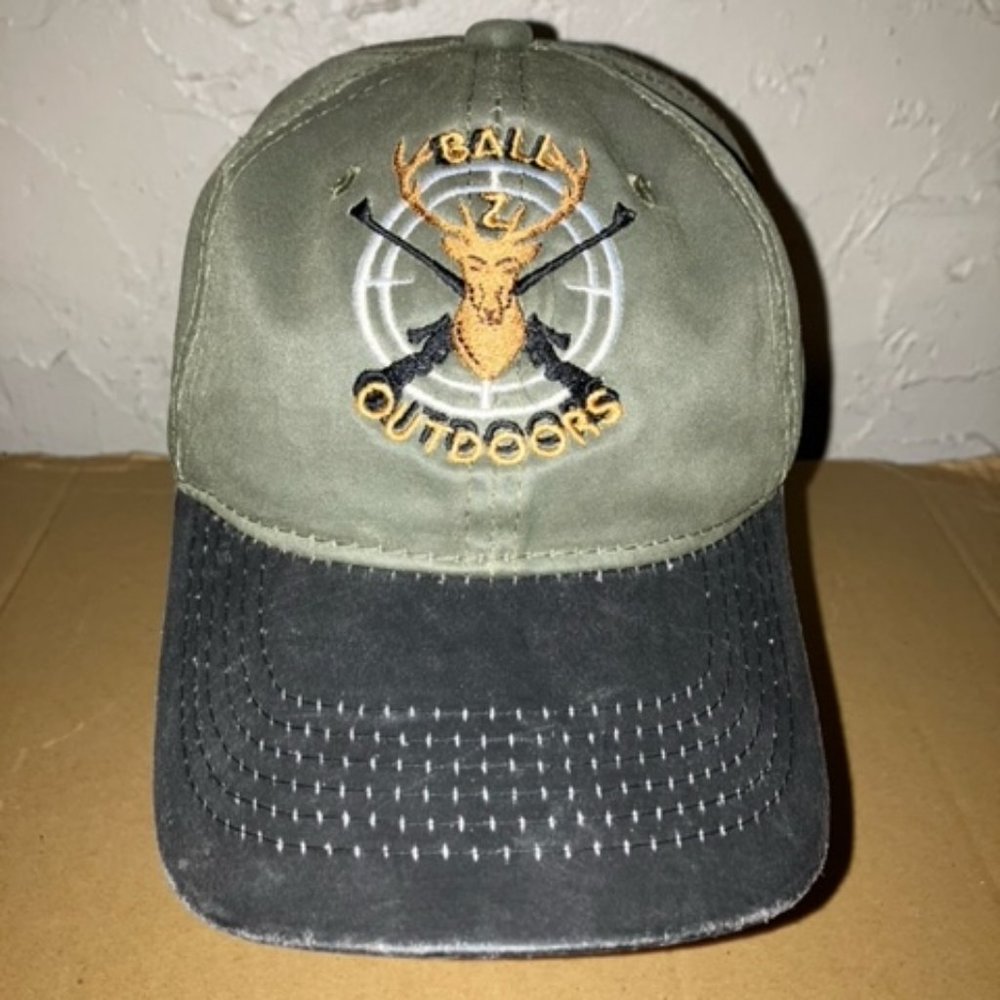 BALL Z OUTDOORS unstructured dad's hat or mom's hat with adjustable velcro back